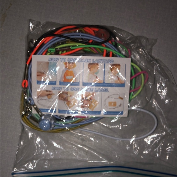 Other - Colorful Adjustable Lanyard Set - Multicolor